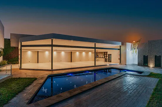 Quinta Florencia - Alberca iluminada